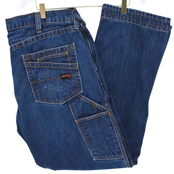 Ariat FR Low Rise M4 Bootcut Jeans Flame Resistant Western Work Denim SZ 38/34